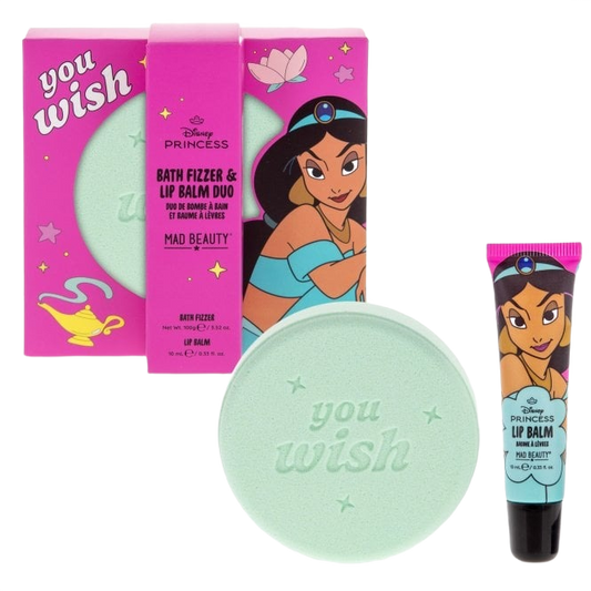 Set de Bomba de Baño y Bálsamo Labial Jasmine – Disney Princess Express Yourself