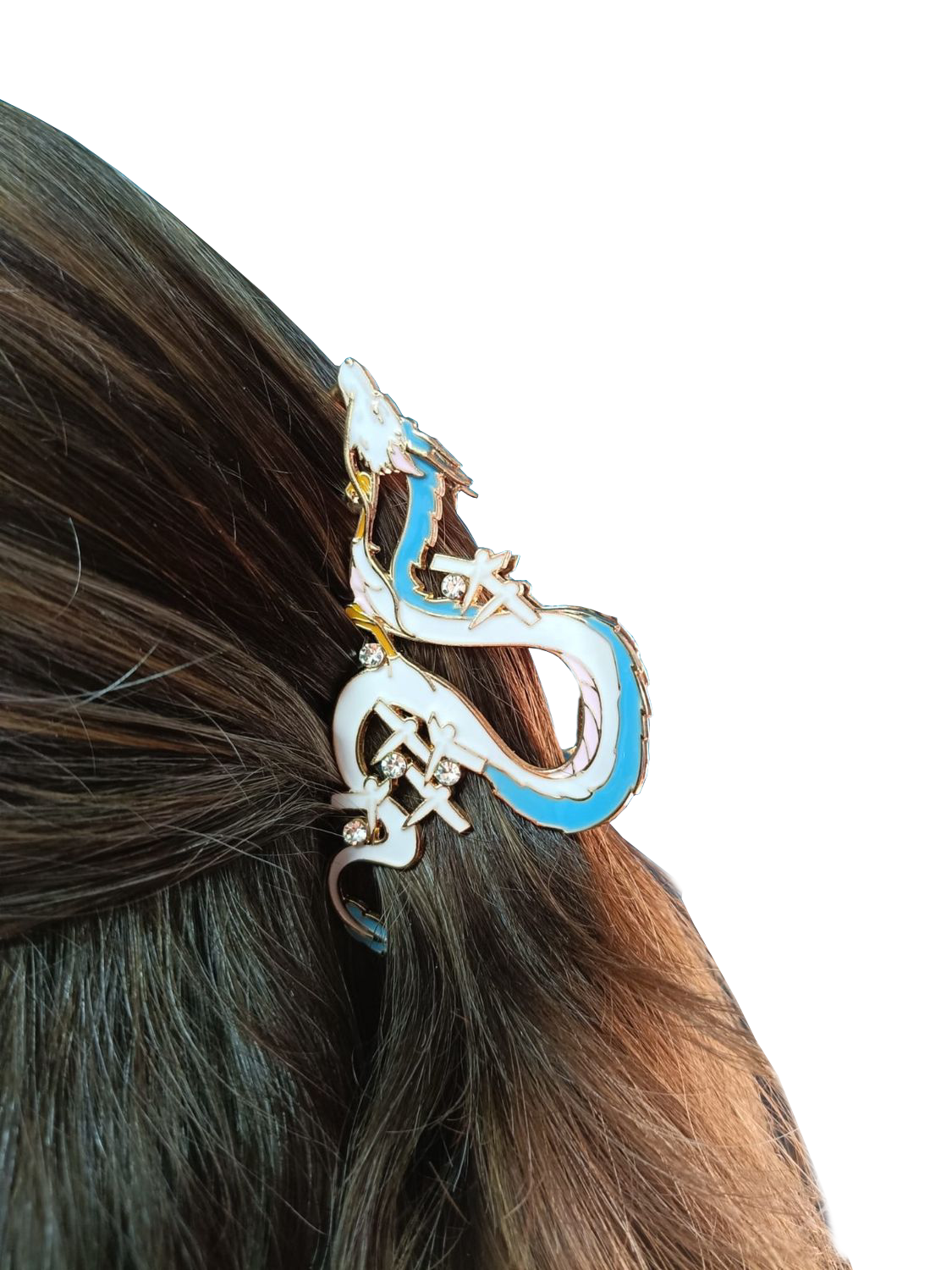 Pinza de pelo de Haku del viaje de Chihiro