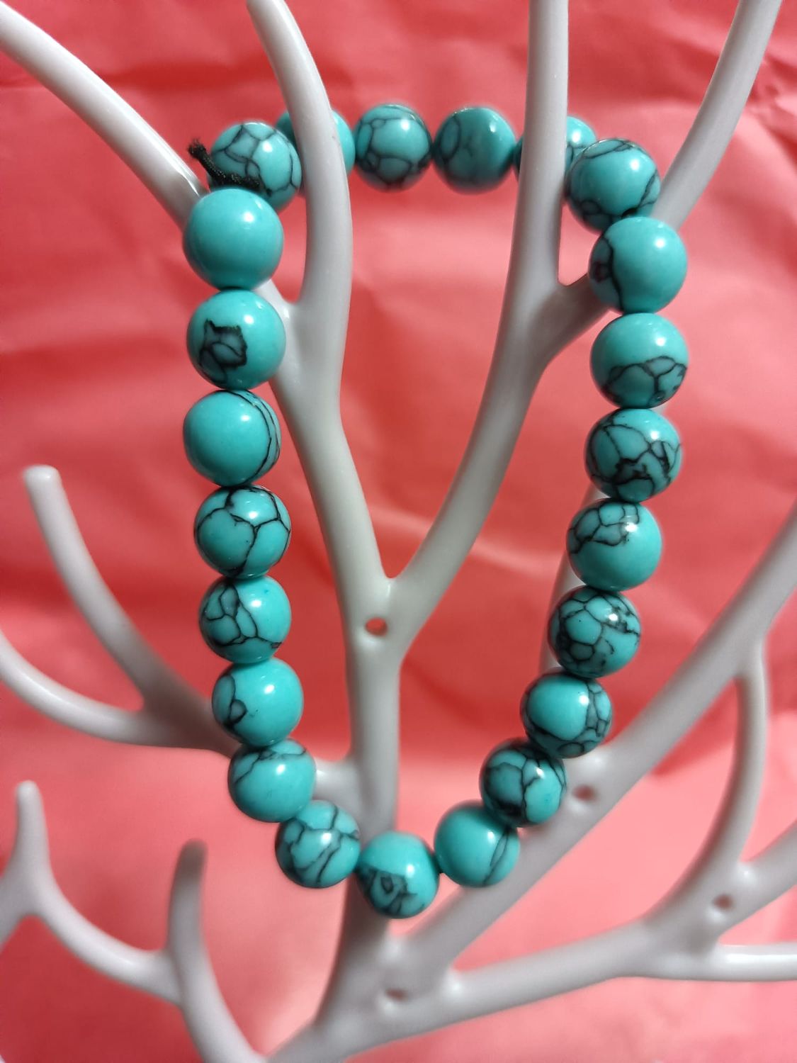 Pulsera de turquesa azul