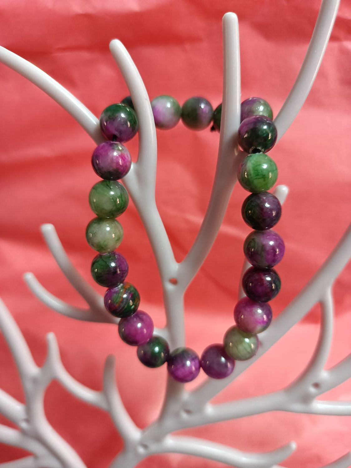 Pulsera de turmalina jade