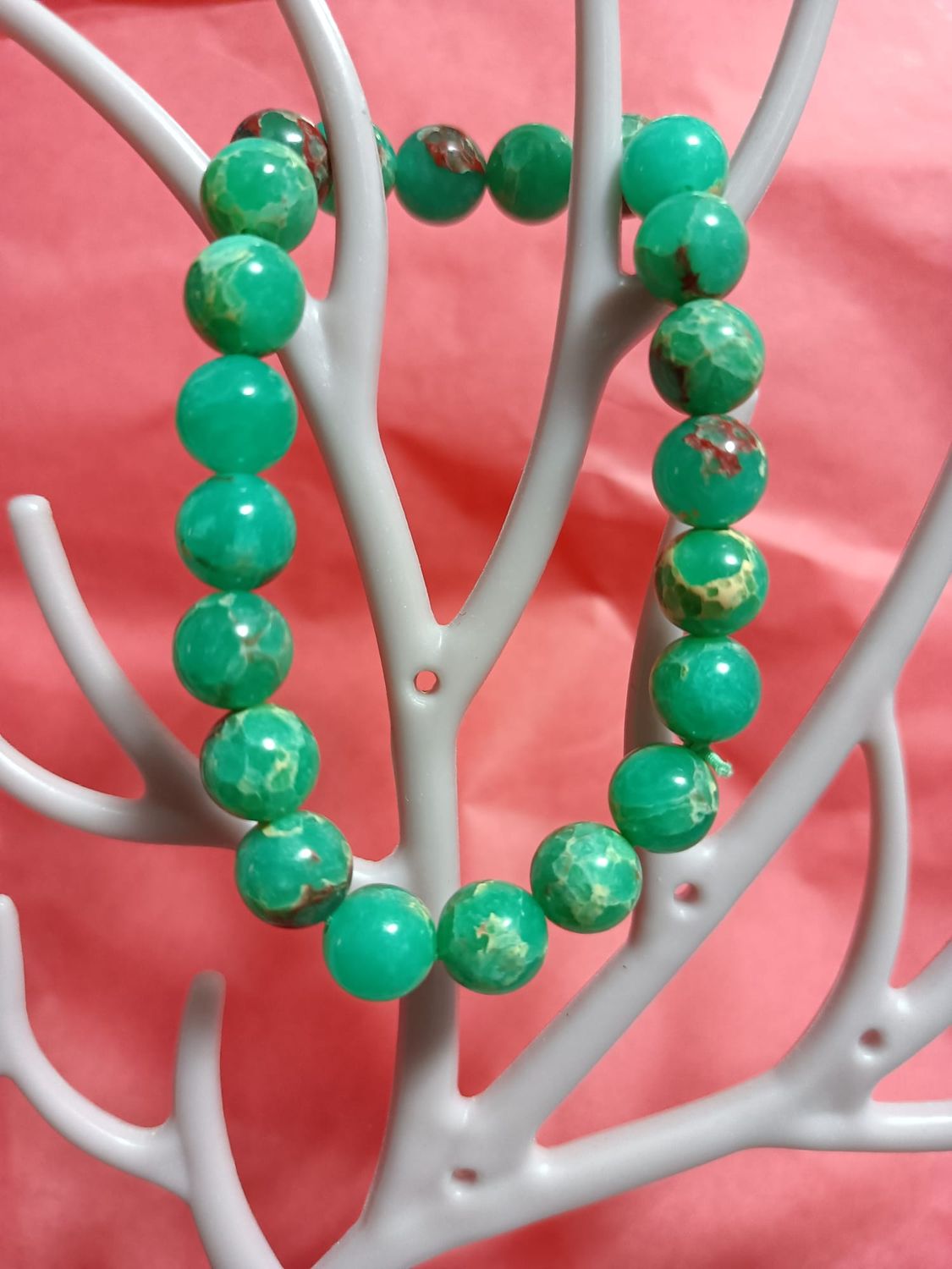 Pulsera jaspe piel de serpiente