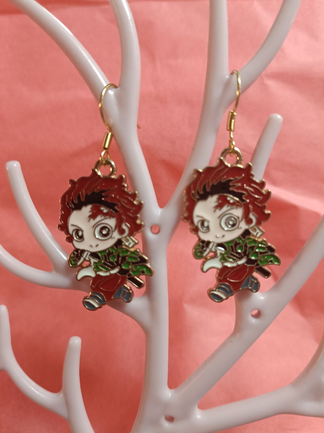 Pendientes Kamado Tanjiro