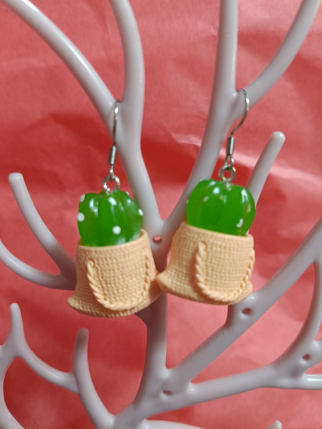 Pendientes suculenta 3