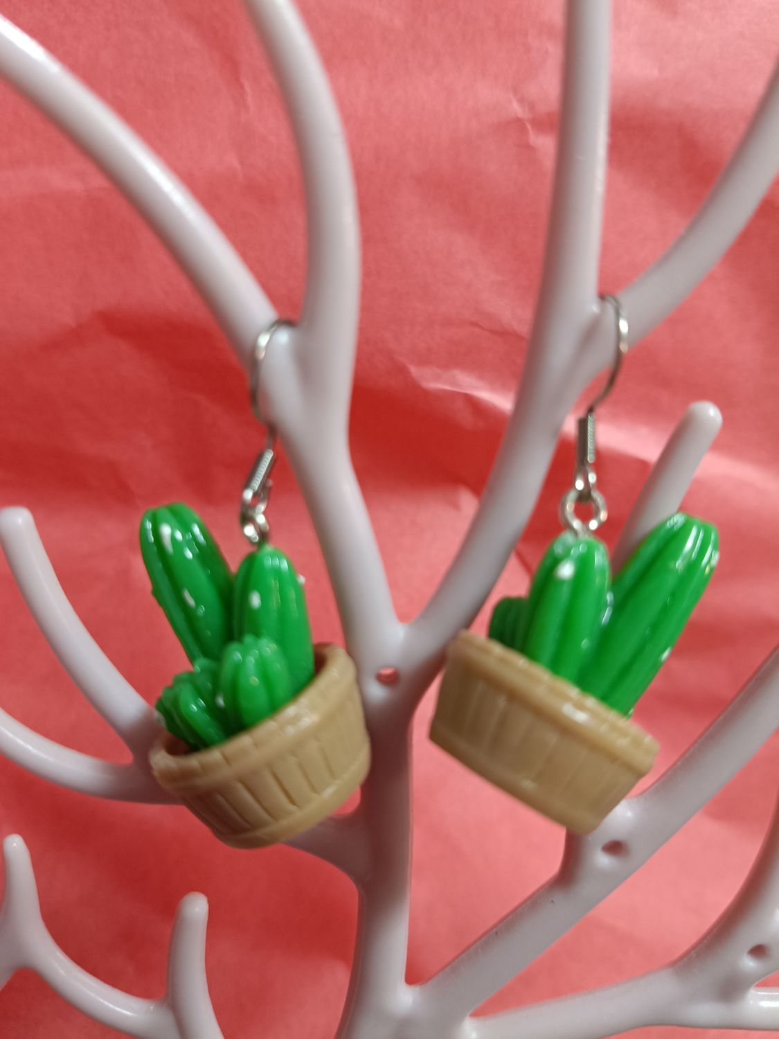 Pendientes suculenta 6