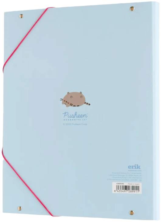 Carpeta Escolar Solapas Pusheen Purrfect Love