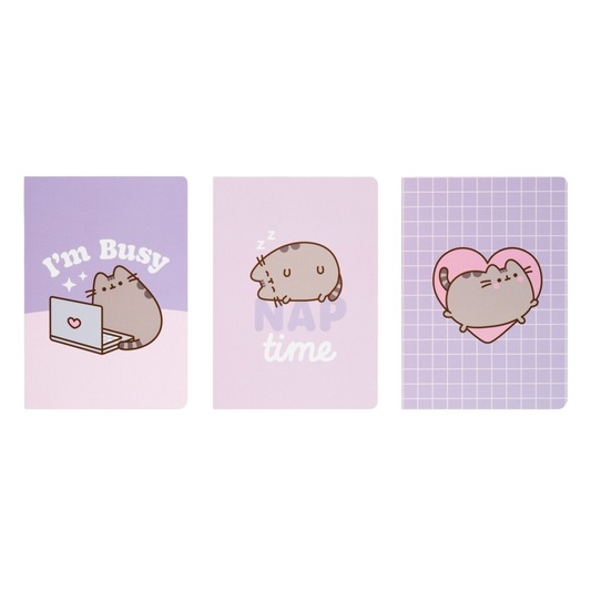 Pack De Cuadernos A6 Pusheen Moments