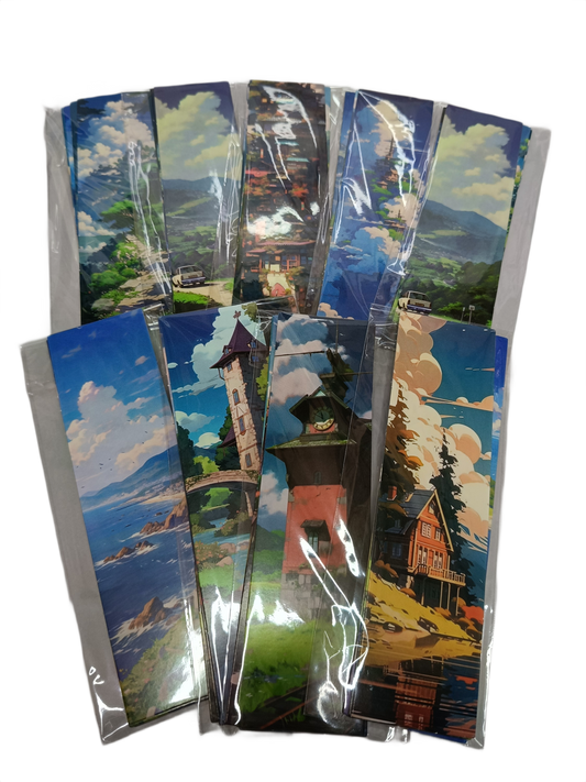 Marcapáginas localizaciones Ghibli