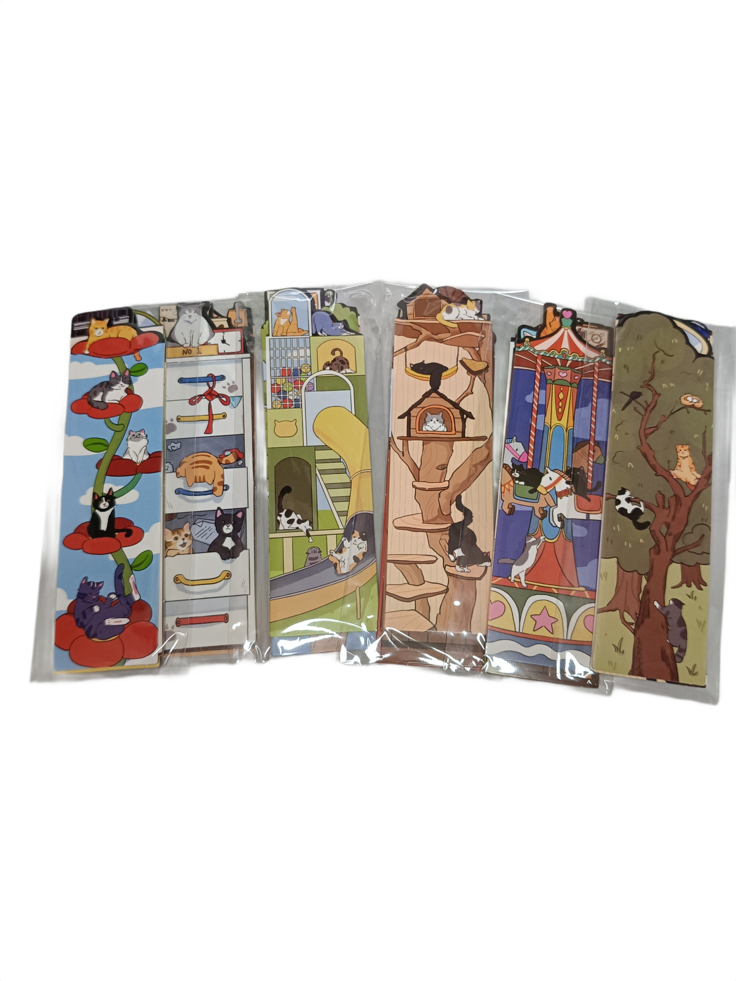 Marcapáginas mundo gatuno