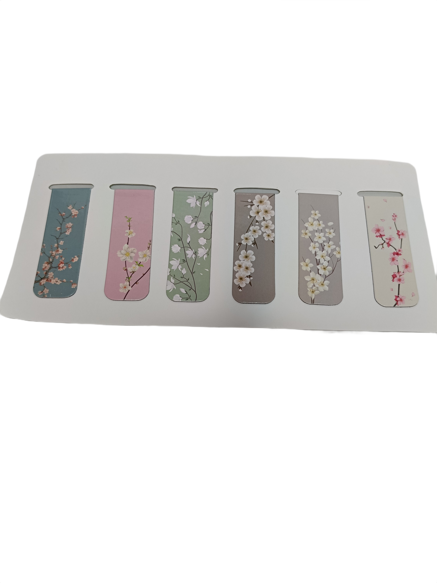 Marcapáginas imán de flores 2