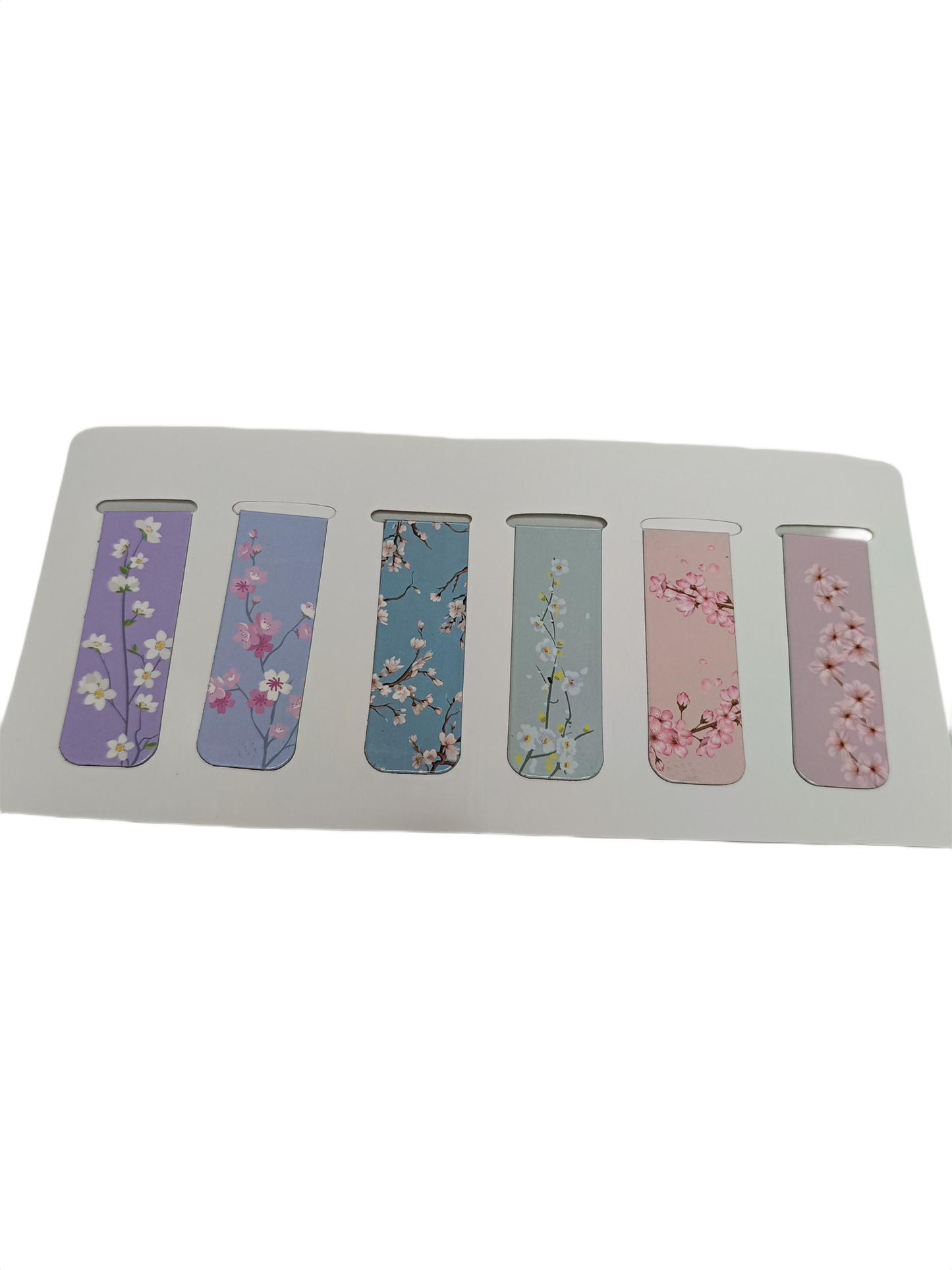 Marcapáginas imán de flores 1