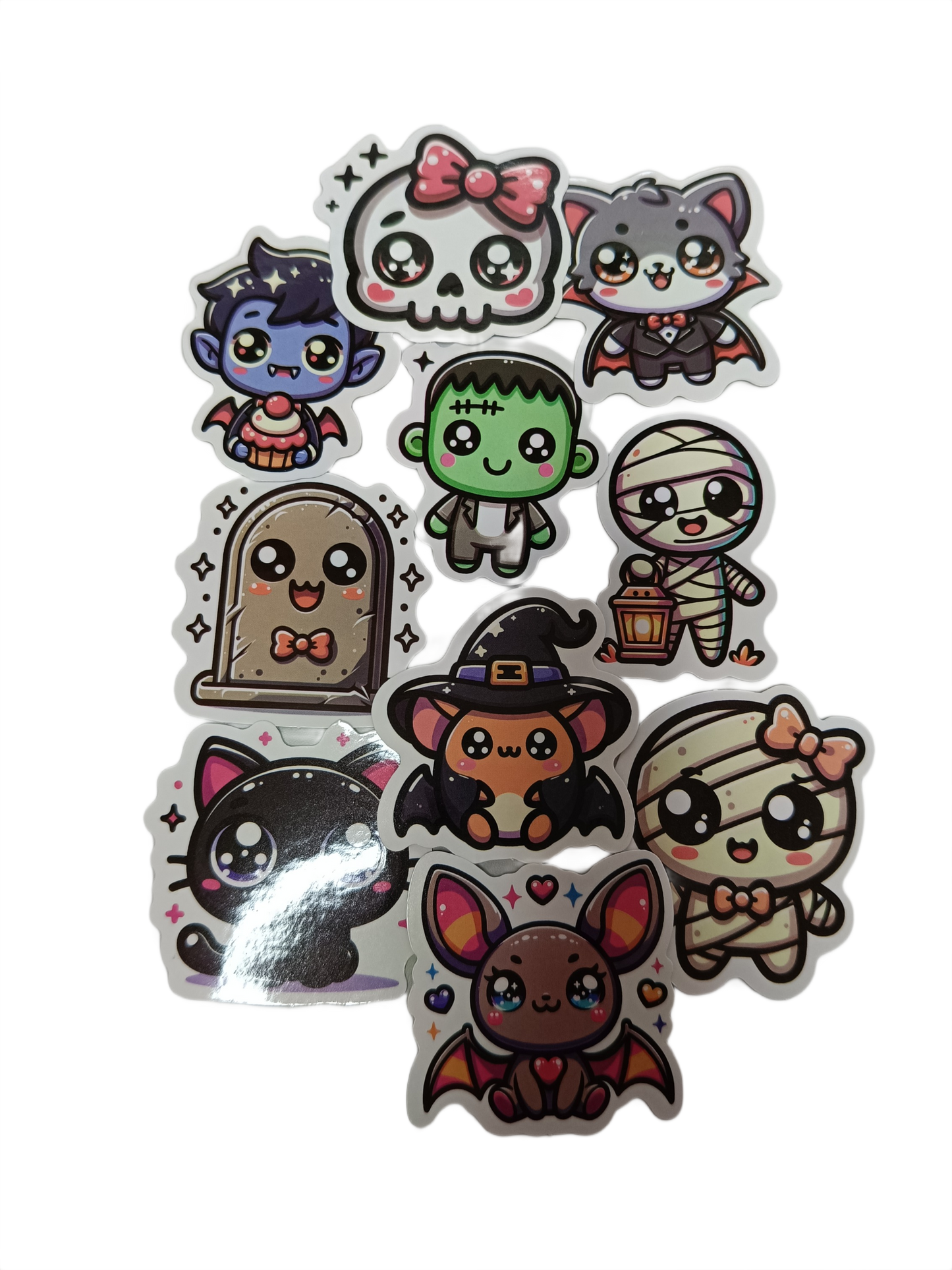 Pegatinas de Halloween kawaii