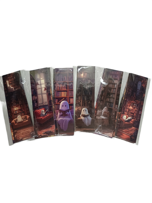 Marcapáginas fantasmitas