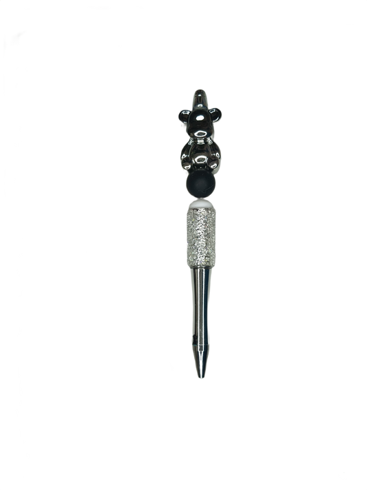 Bolígrafo con osito negro