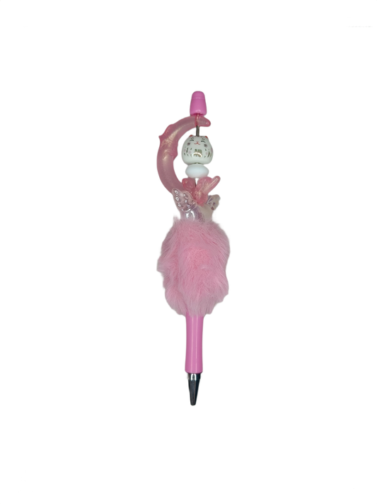 Bolígrafo gatito de la suerte