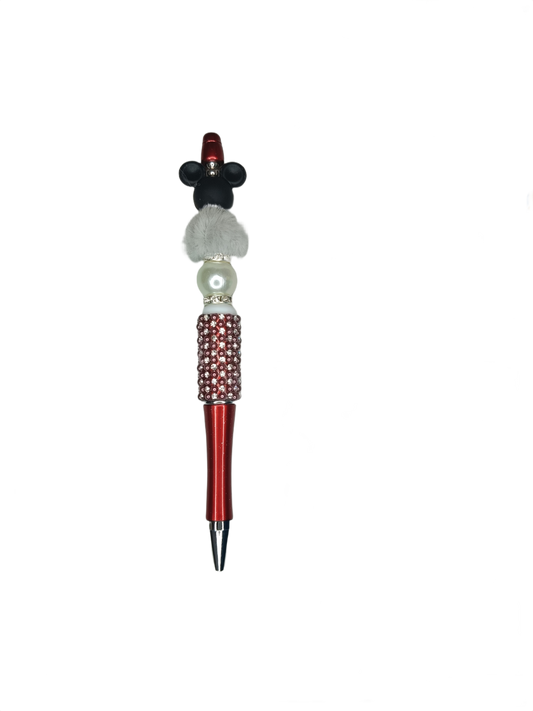 Bolígrafo silueta orejas negro