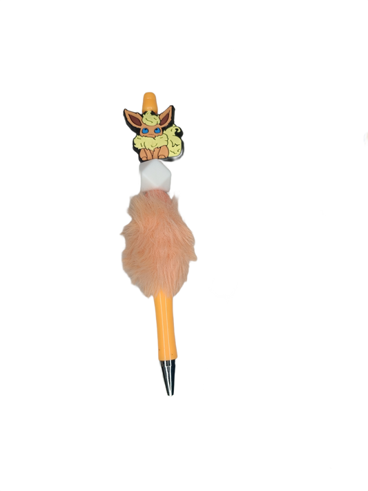 Bolígrafo de fuego kawaii