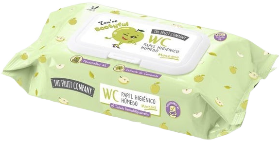 Toallitas Húmedas WC Manzana - The Fruit Company