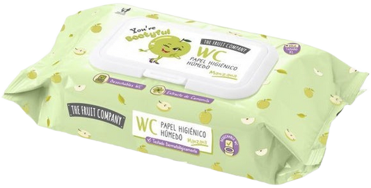 Toallitas Húmedas WC Manzana - The Fruit Company
