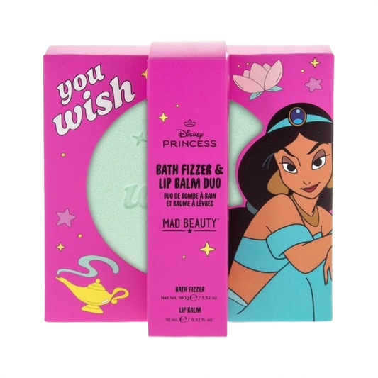 Set de Bomba de Baño y Bálsamo Labial Jasmine – Disney Princess Express Yourself