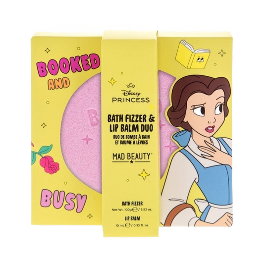 Set de Bomba de Baño y Bálsamo Labial Bella – Disney Princess Express Yourself