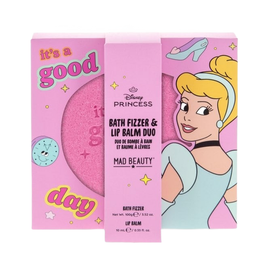 Set de Bomba de Baño y Bálsamo Labial Cenicienta – Disney Princess Express Yourself