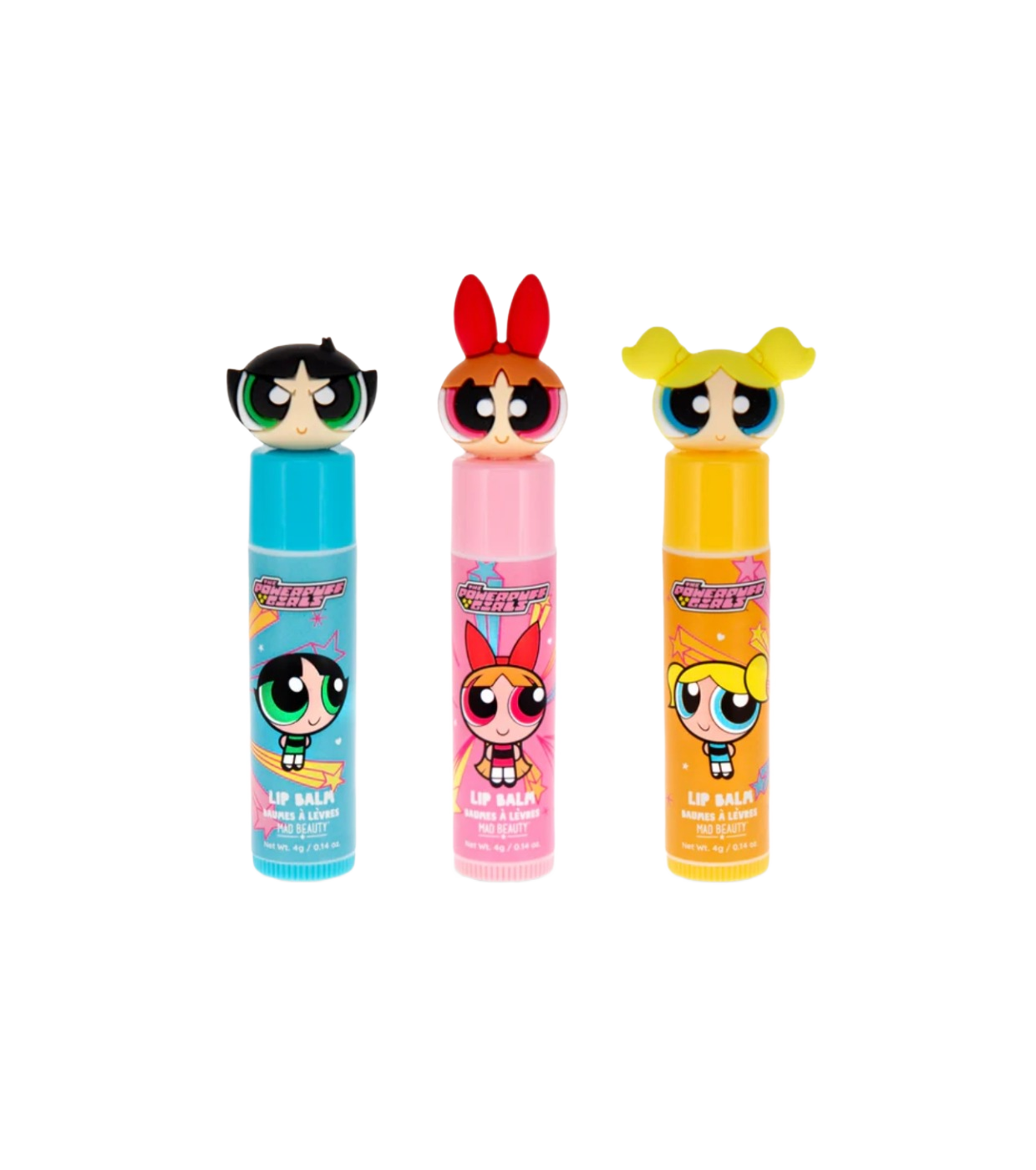 Trío de Bálsamos Labiales – Las Supernenas Super Cute