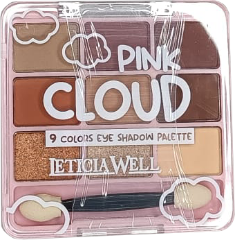 Paleta de sombra de ojos PINK CLOUD dorados