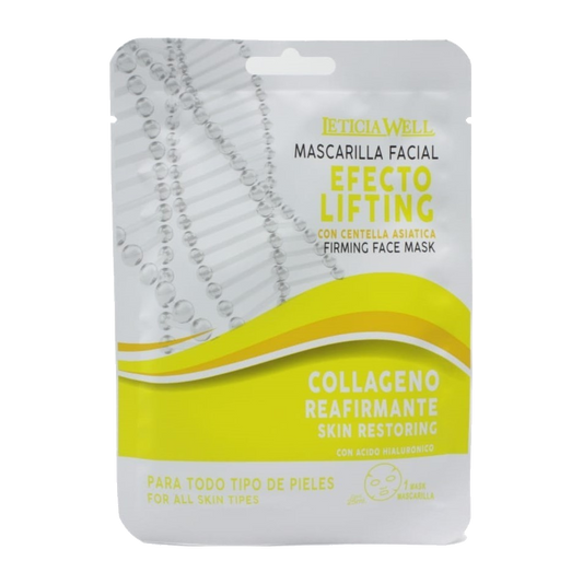 Mascarilla facial efecto lifting
