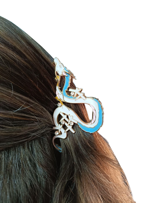 Pinza de pelo de Haku del viaje de Chihiro