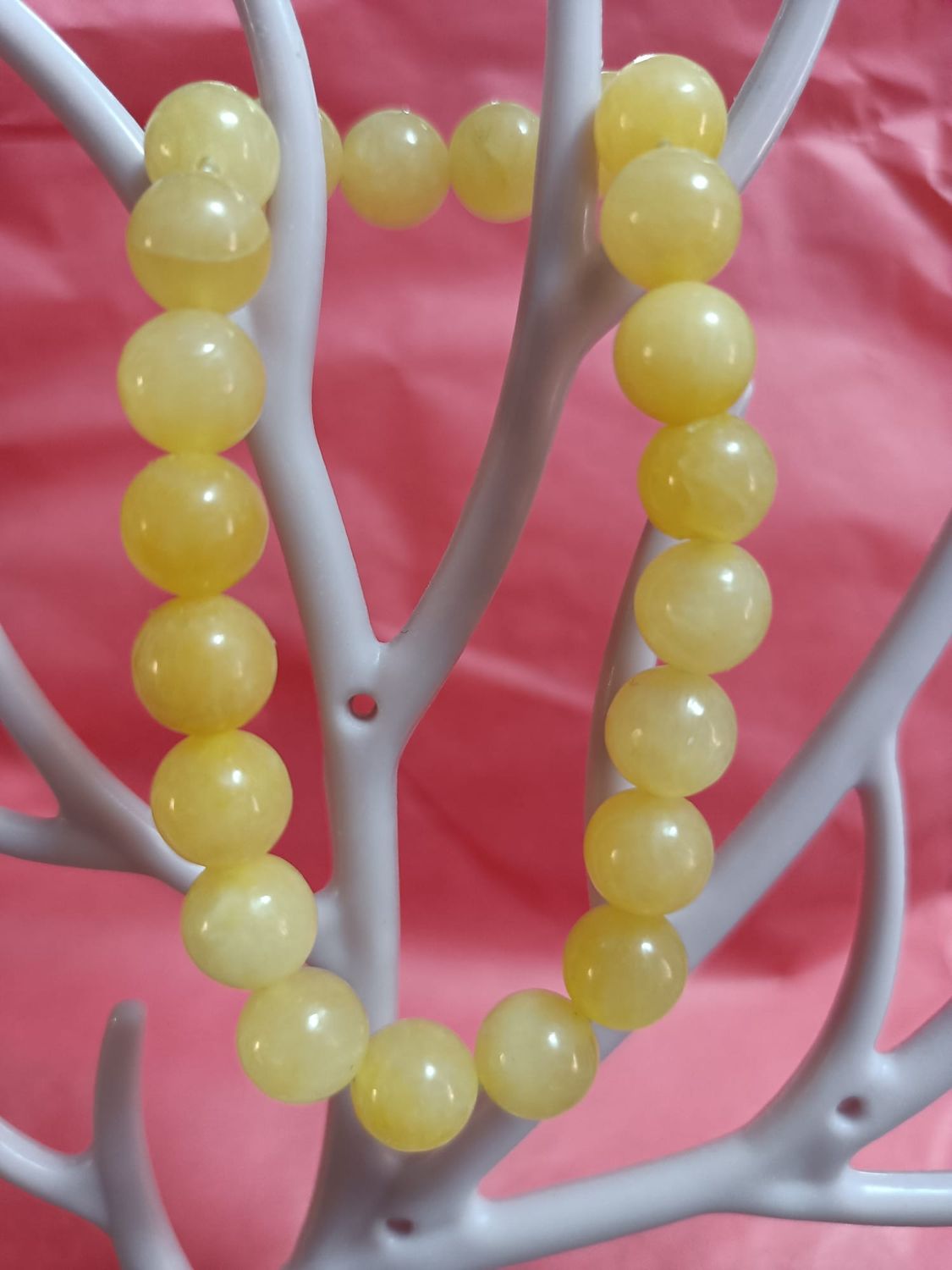 Pulsera de jade amarillo