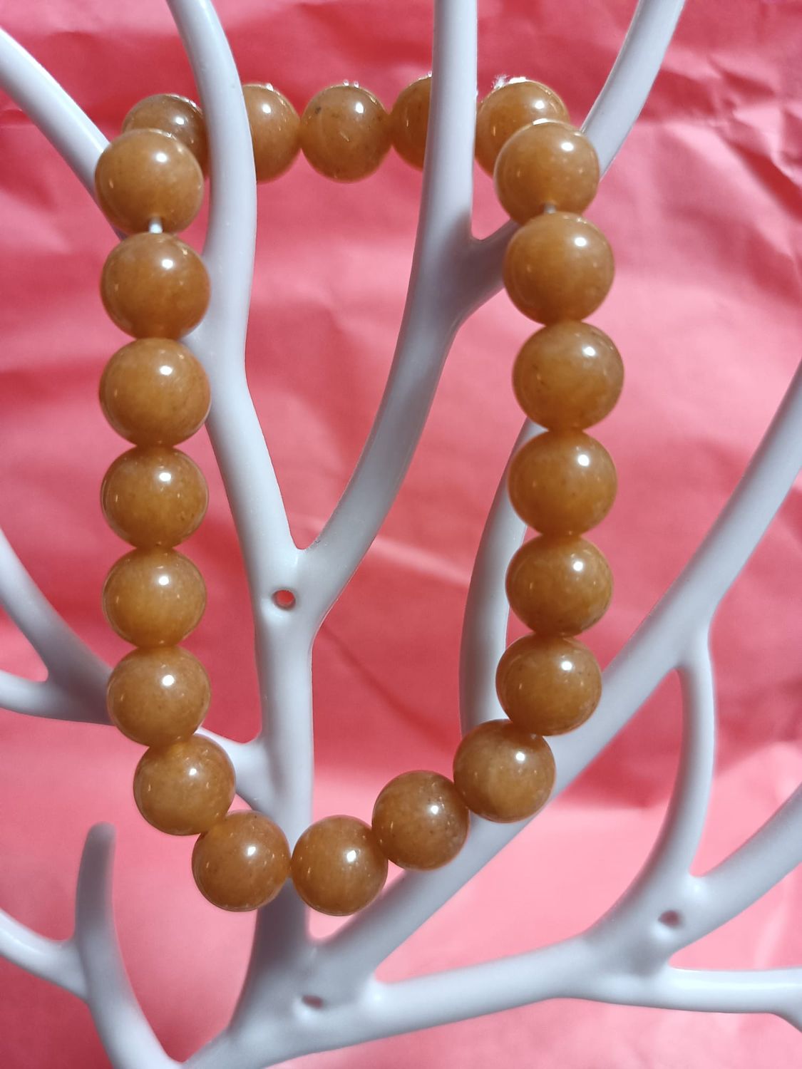 Pulsera sol de luna naranja