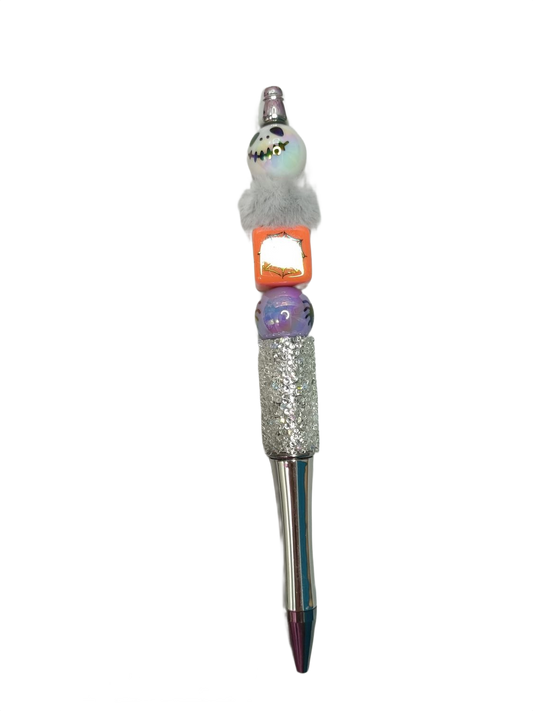 Bolígrafo halloween plata