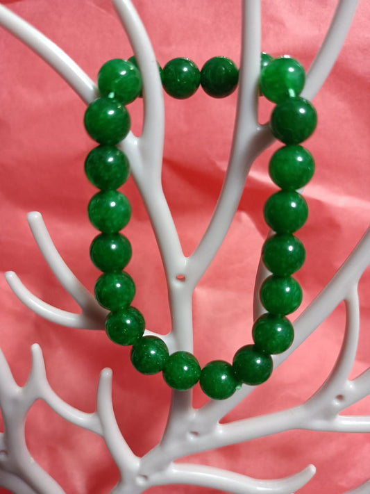 Pulsera de jade verde