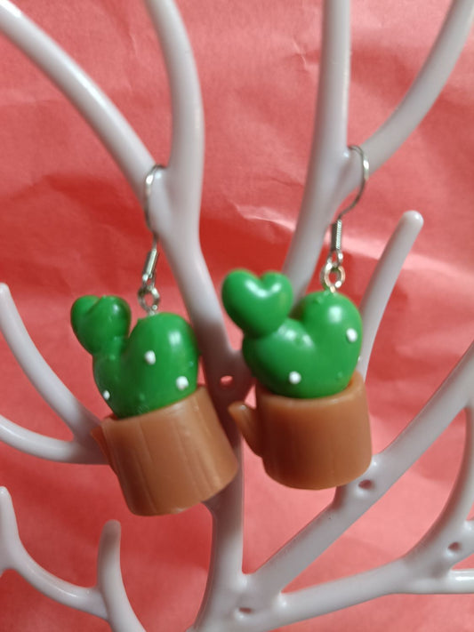 Pendientes suculenta 2