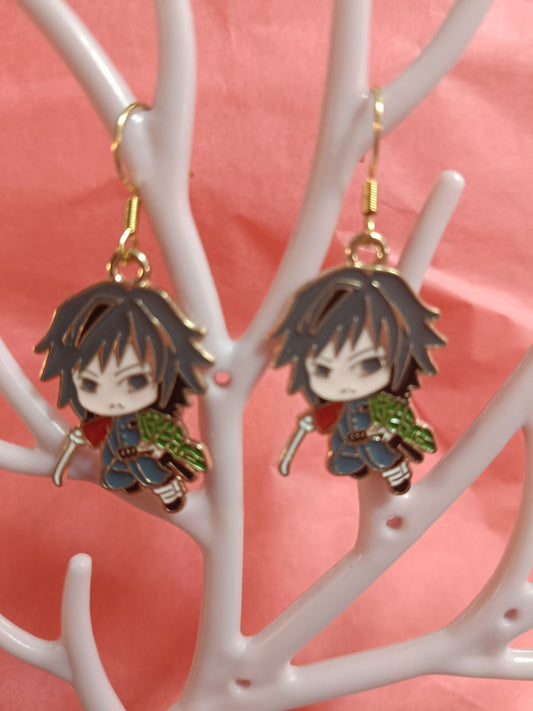 Pendientes Giyu Tomioka