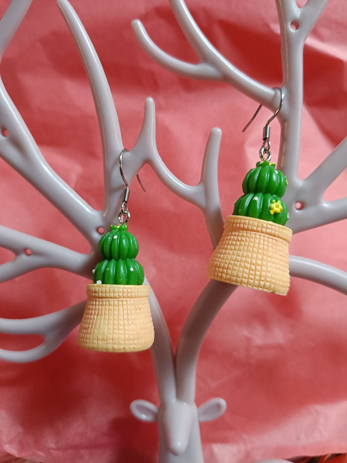 Pendientes suculenta 4