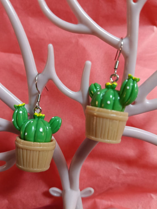 Pendientes suculenta 1