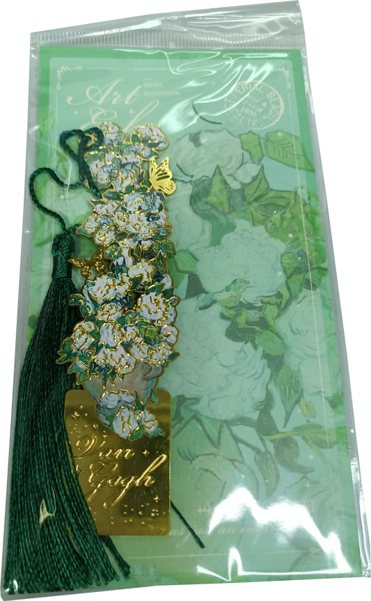 Marcapáginas metálico con motivo de cuadro Van Gogh