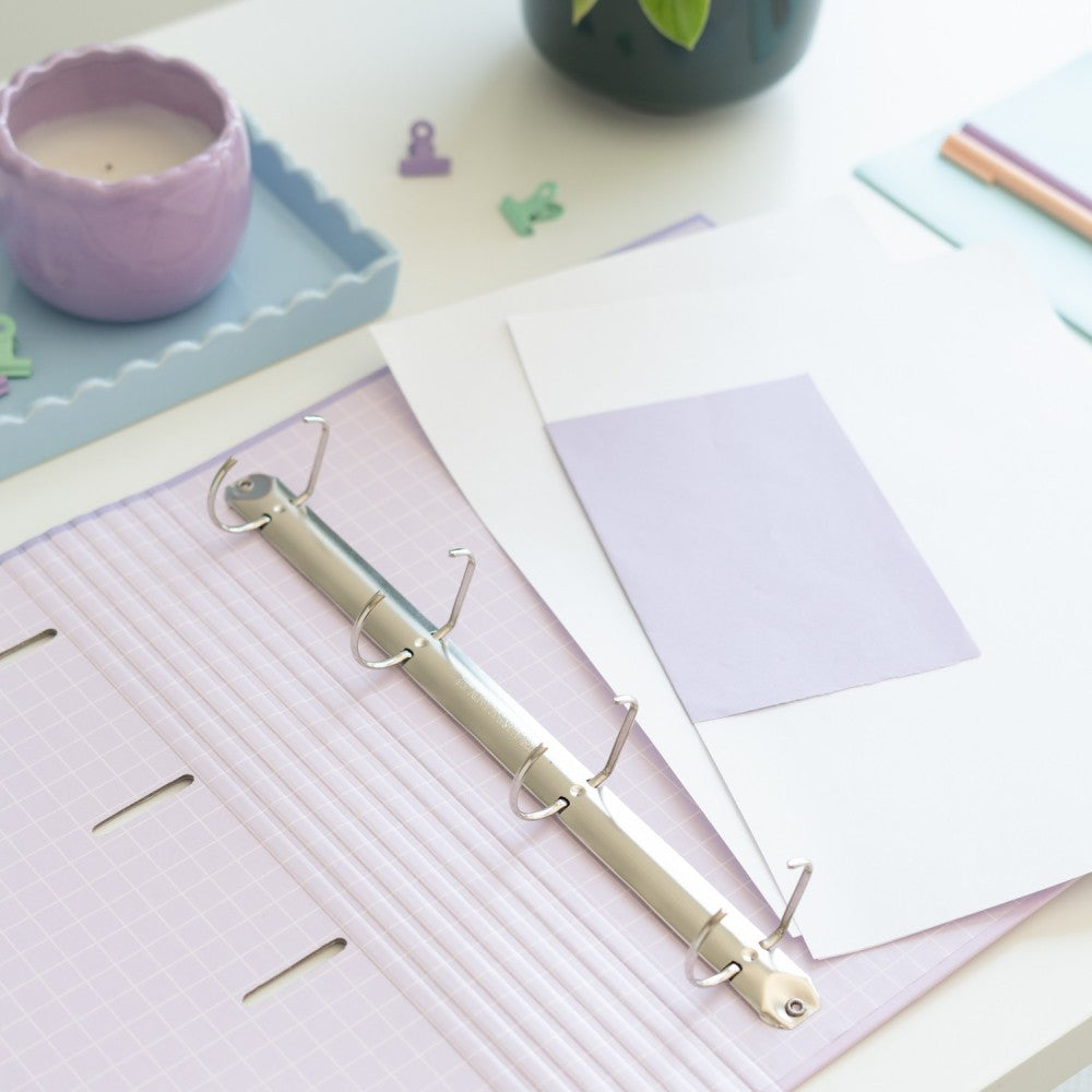 Carpeta Escolar 4 Anillas Pusheen Moments