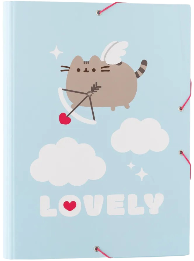 Carpeta Escolar Solapas Pusheen Purrfect Love