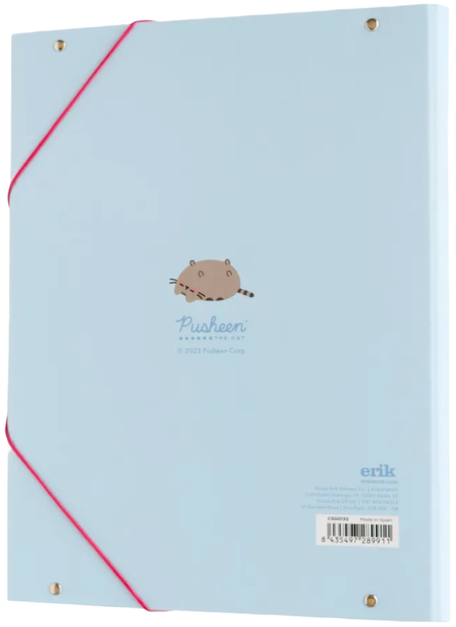 Carpeta Escolar Solapas Pusheen Purrfect Love