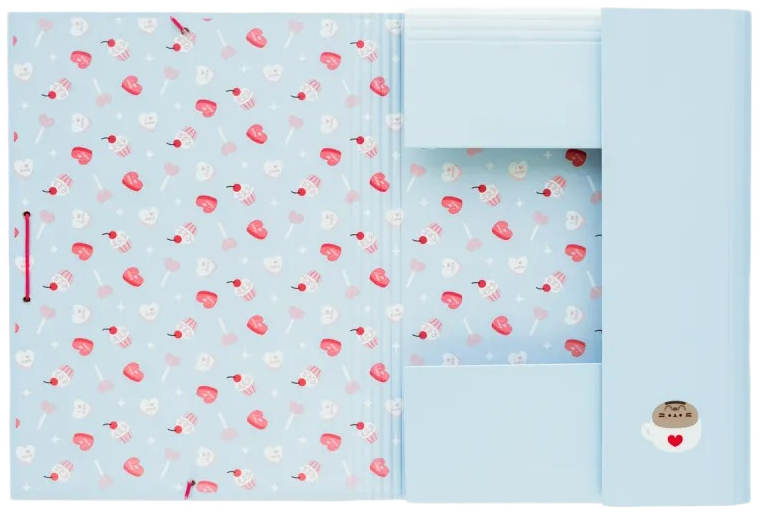 Carpeta Escolar Solapas Pusheen Purrfect Love