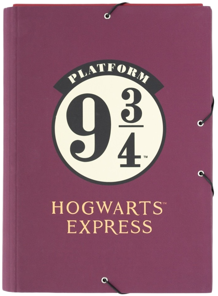 Carpeta Escolar Solapas Harry Potter Anden 9 3/4