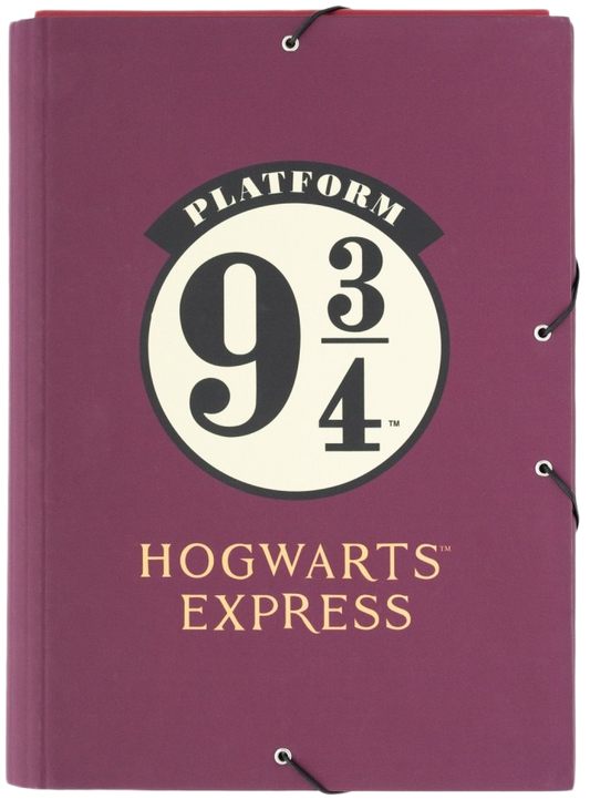 Carpeta Escolar Solapas Harry Potter Anden 9 3/4