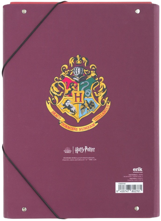 Carpeta Escolar Solapas Harry Potter Anden 9 3/4