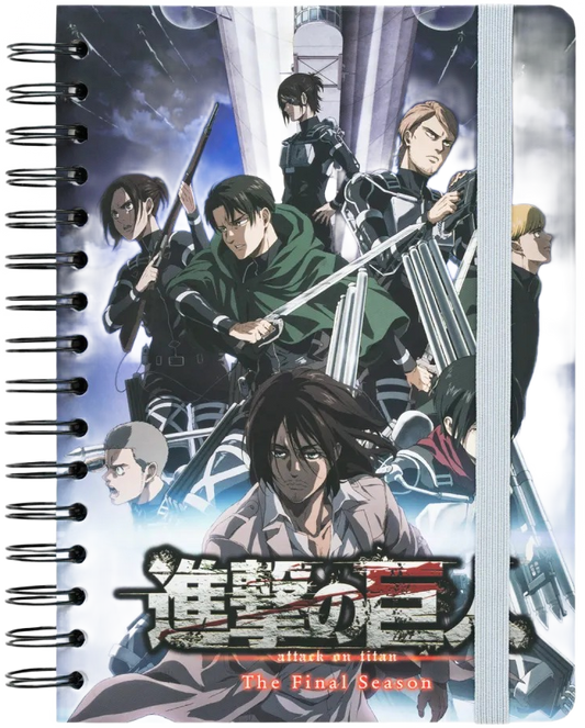 Cuaderno A5 Attack On Titan
