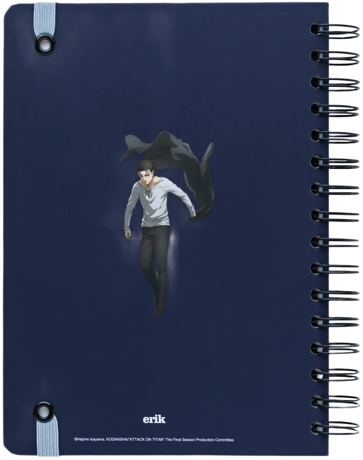 Cuaderno A5 Attack On Titan
