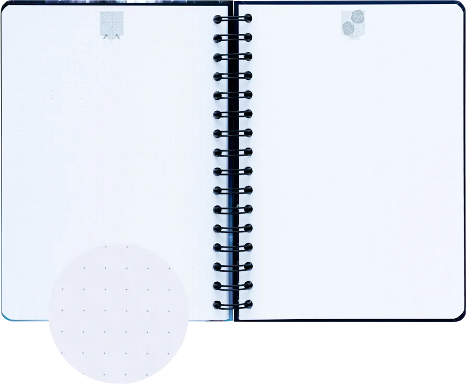 Cuaderno A5 Attack On Titan