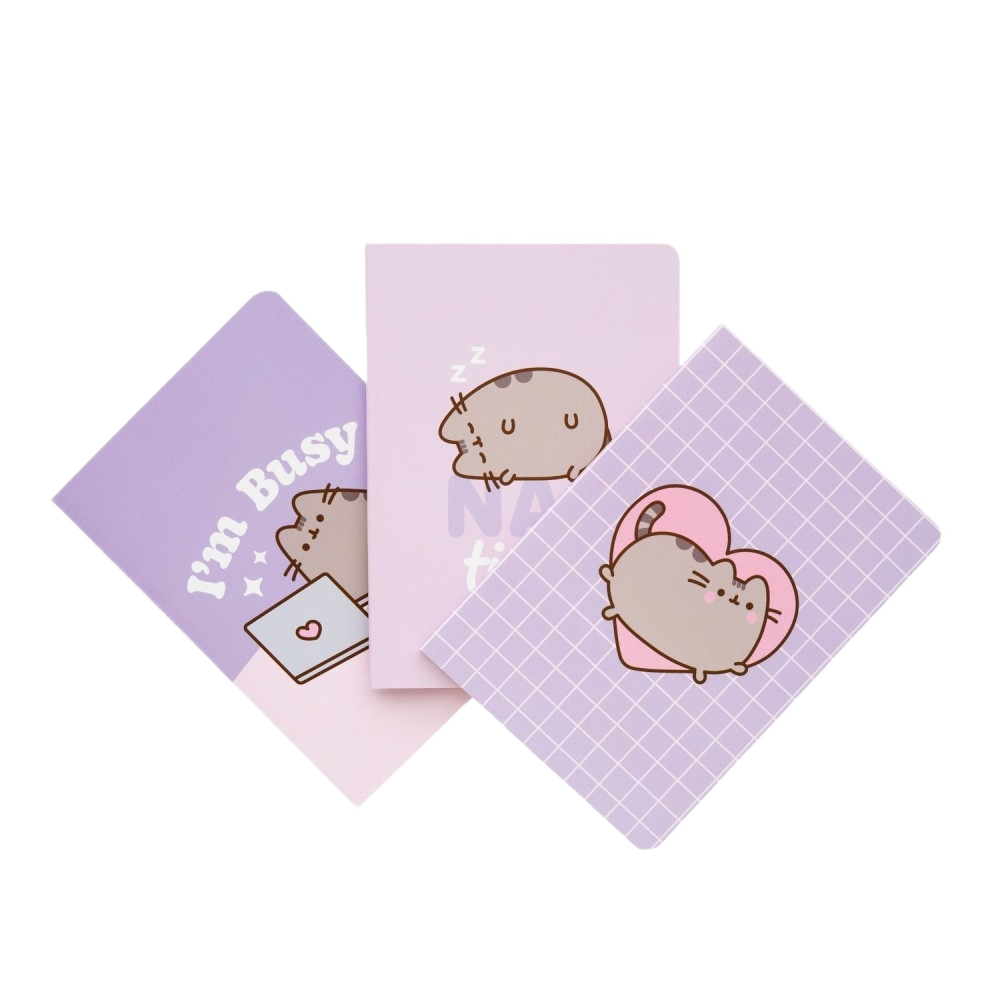 Pack De Cuadernos A6 Pusheen Moments