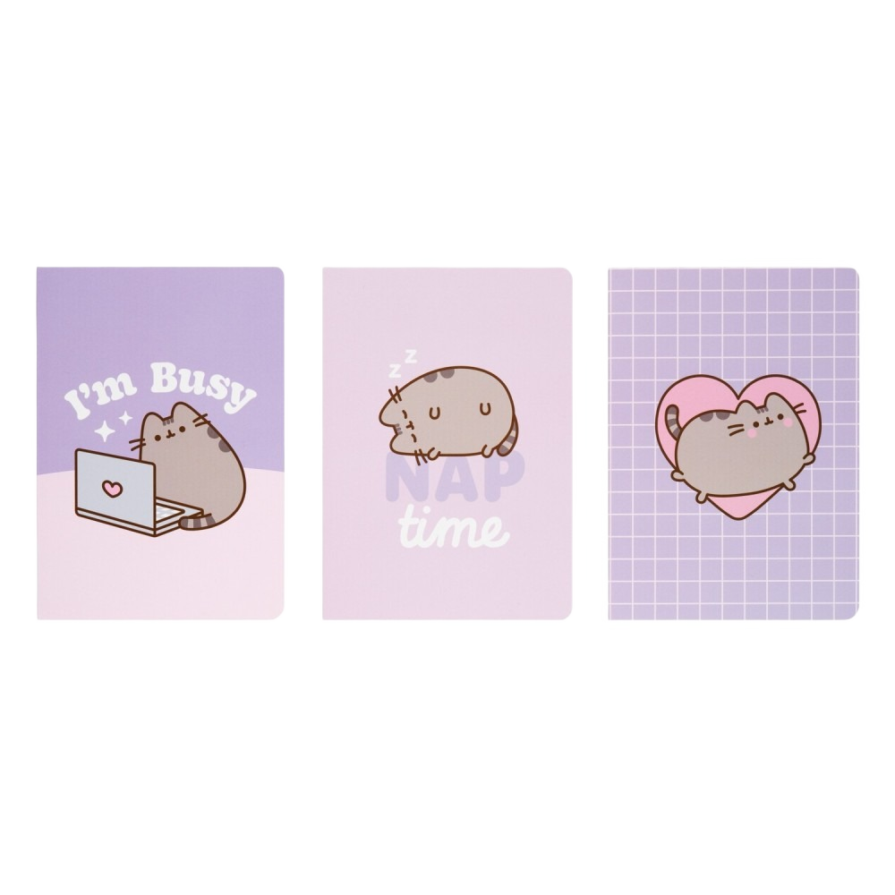 Pack De Cuadernos A6 Pusheen Moments
